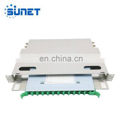 High Quality Drawer Type 24 Core 48 Port 19