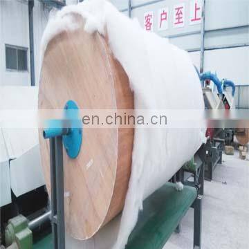 Cotton Waste Carding Machine / Cotton Wool Rolls Making Machine / Comb Wool Machine Price photo-2