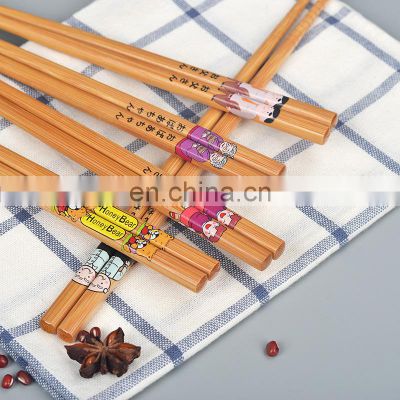 Natural Reusable 100% Chinese Wooden Bamboo Chopsticks/Wholesale  Custom Bamboo Round Chopsticks Japan