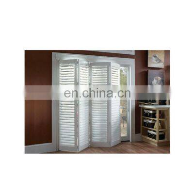 Thermal break aluminum alloy folding windows plus glass built-in shutter