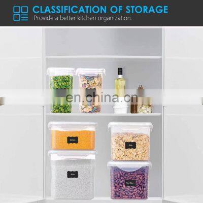 8 Pack Extra Large Airtight Food Storage Containers BPA Free Pantry Organization Plastic Canisters for Kitchen photo-3