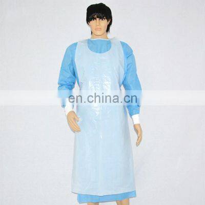 Waterproof Disposable HDPE LDPE Plastic cheap disposable pe apron for adults