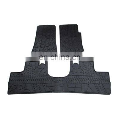 Auto Exterior Parts Accessories 4 Doors Car Floor Rubber Car Mat Offroad For Jeep Wrangler JK 2007-2017 photo-3