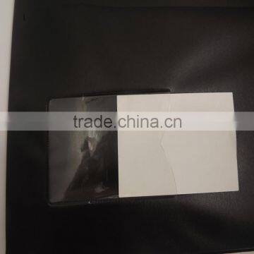 PU Leather A5 Embossed Printing D Shape 3 Ring Binder With Name Card Quality Choice photo-5