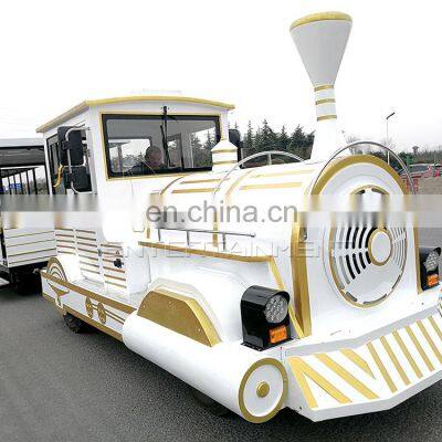 Adult Rides Train Set For Park Seats Tourist Trackless Train Ride For Sale