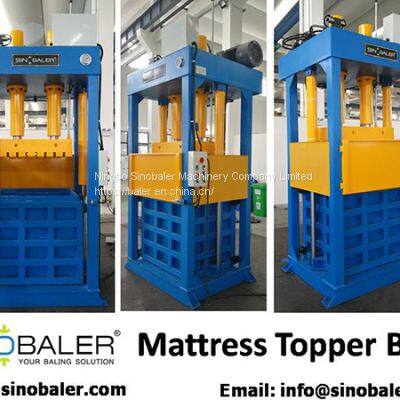 Mattress Topper Baler Machine, Mattress Toppers Baling Press Machine