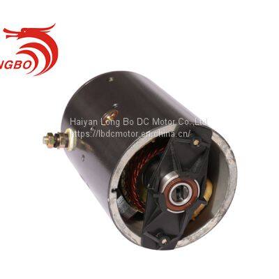 China famous manufacturer made W-8911D 12V hydraulic dc carbon brush motor for power pack