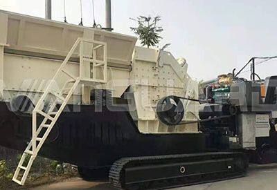 China Hot Sale Mobile Tracked Energy Saving Rock Granite Limestone Stone Impact Crusher Screening Plant Manufacturer photo-2