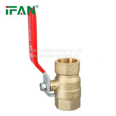 IFAN Full Size 81063 Brass Body Ball Valve Brass Female Ball Valve for Water photo-3