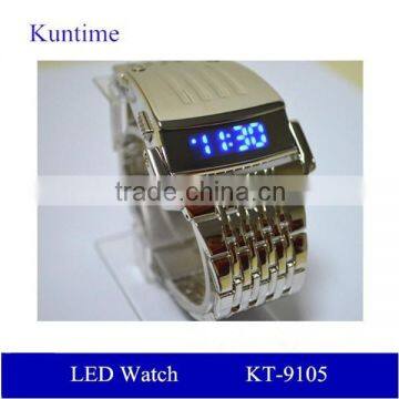  wholesale man watch vogue stainless steel digital watch