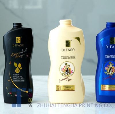 Offset Printing In Mould Labels PP Plastic Shampoo Bottle Stickers