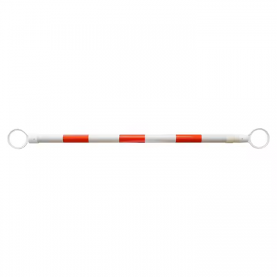 Retractable Lightweight Plastic Warning Traffic Cone Bars Crowd Control Extending Security Bar Red&White Reflective Safety Barrier Pole Bar Traffic Cone Bar