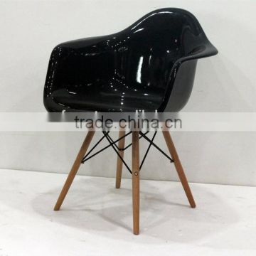 Hot sale Fiberglass side chair DAW replica dining chair