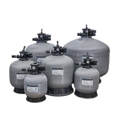 China's Best Price Top Mount Fiberglass Sand Filter Tank PIKES Swimming Pool Top Mount Water Output Filters