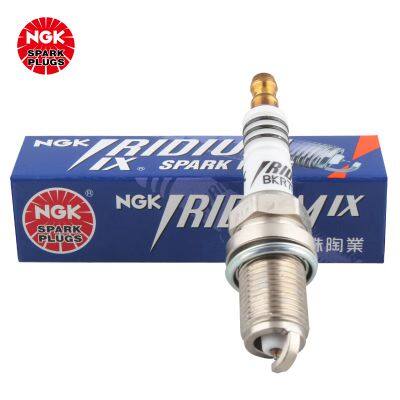Großhandel Original Echtes NGK Zündkerze Iridiumlegierung Gold BKR7EIX-11 5002 Automotor-Zündkerze für Audi