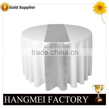 round table polyester fabric table cloth