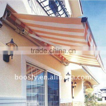 retractable awing /gazebo adjustable motorized outdoor awning