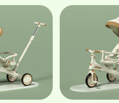 Kindertricycle, Balancebike, multifunktionales Vier-in-eins-Balance-Tricycle für Babys (Wechat: 13510231336) photo-2