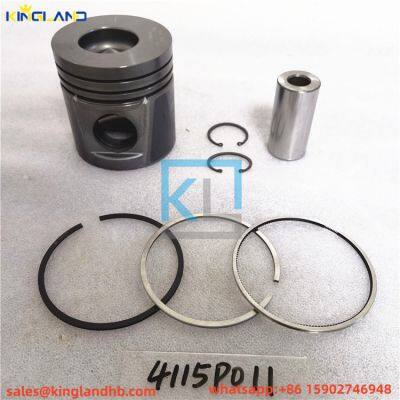 Motorteile 1103 Kolbensatz STD 4115P011 passt für Perkins