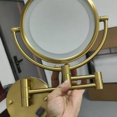Customized Bear-shaped Mirror, Luxury and Unique-shaped Creative Smart Mirror, Bathroom LED Makeup Mirror, Wall-mounted Bathroom Mirror photo-2