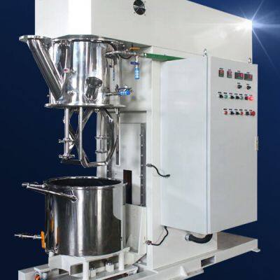 Customizable Vacuum Steam-Heated Twin-Planetary Mixer Stainless Steel Mixer for Food, Pharmaceutical, Chemical, and Cosmetic Viscous Liquids