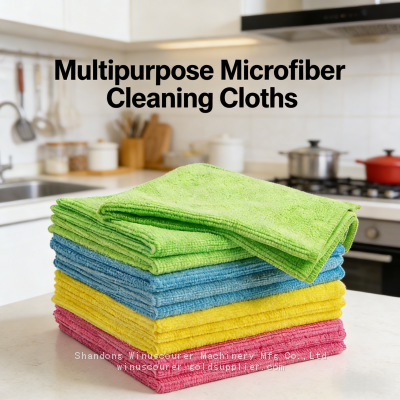 Household Cleaning Towel Cat Clean Cloth Kitchen Clean Microfiber Cloth