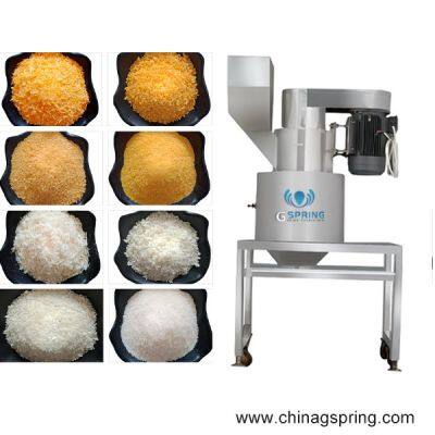 Промышленный автоматический измельчитель крошек для хлеба производительностью 300 кг/ч. Машина для обработки крошек для хлеба