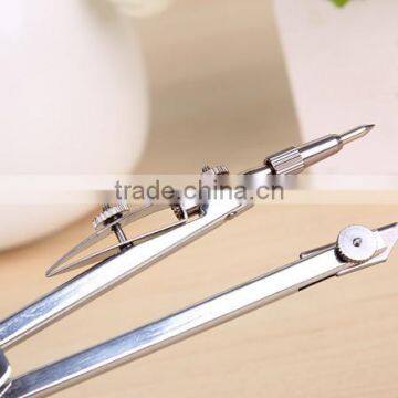 Metal Compasses Set Drawing Instruments Silver Color Apply to School and Office Custom as Client's Requirements Factory Made photo-3
