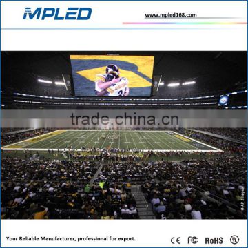 Good quality long led display banner advertising stadium led display