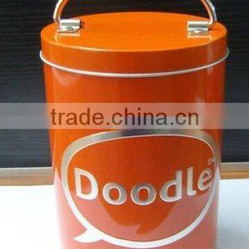 wholesale delicate metal paint bucket tin