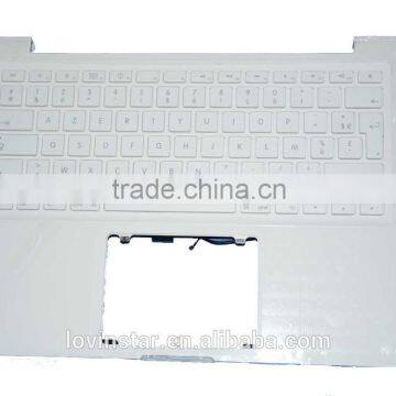 PC Cover Unibody A1342 Top Case French Design With Keyboard for Macbook 13" photo-3