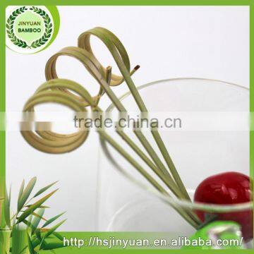 Party Food Pick Bamboo Flower Knot Bamboo Skewer