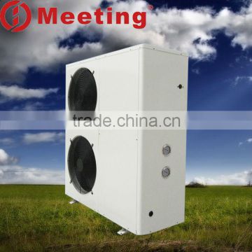 China High Efficiency Integrated shower heater Air to air water double Source Floor heating heater solar Heat Pump