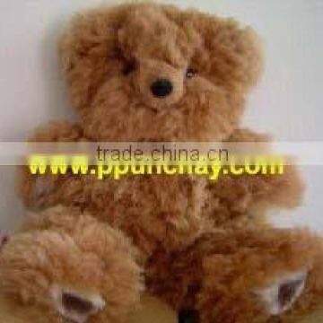 Teddy Bear Toy fur Alpaca 17" Peru