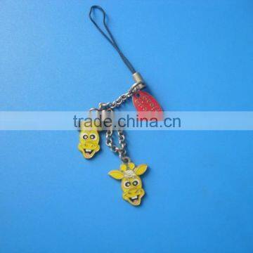 Lovely Metal Cell Phone Strap Charms