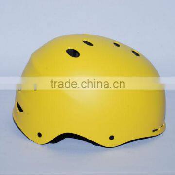 Yellow adult skating helmet,scooter helmet,gliding helmet