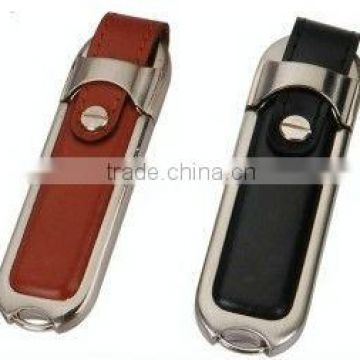 Real Leather USB Flash Drives with 2.0 USB Pendrives 2gb