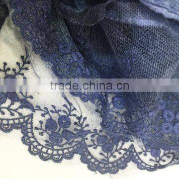 Beautiful Lace Splice Large Long Fashion Charm Women Hijab Scarf photo-6