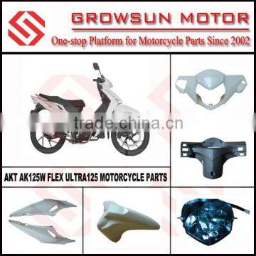 Motorcycle Body Parts of Plastic Head Light Cover for AKT AK125W ULTRA125 photo-1
