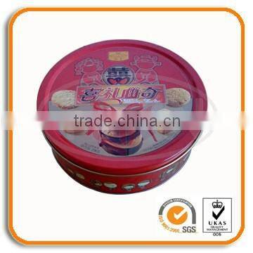 butter cookies round tin box empty tin box embossed