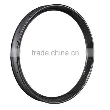 Full carbon rims 65mm tubeless clincher fat snow bike rim FW65-TL