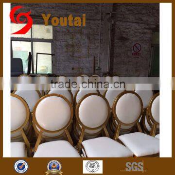 New commercial genuine leather chairs restaurant