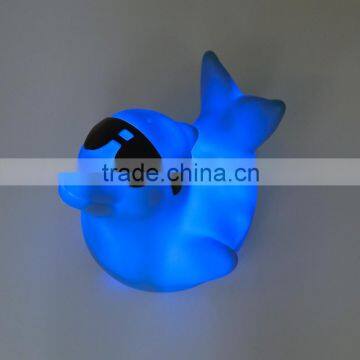 ICTI factory 2016 plastic flashing dolphin led lights