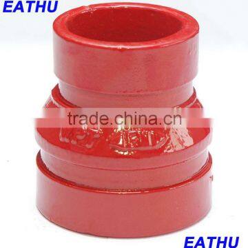 FM/UL ASTM A536 Ductile Iron grooved fitting