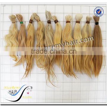 Wholesale grey human hair raw unprocessed virgin indian hair