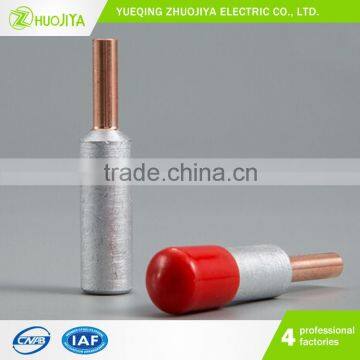 Zhuojiya Yueqing Electric Cable Fitting Manufacturer To Supply GTL Type Different Size Copper Aluminum Ferruel Connector