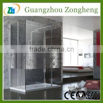 Free Standing Shower Enclosures Alloy Coating Prefabricated Shower Enclousures