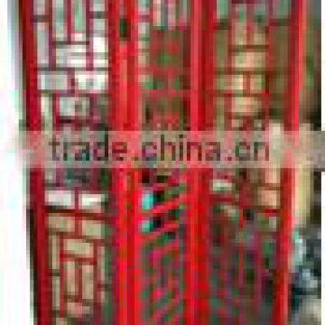 Chinese antique furniture reproduction wooden screen