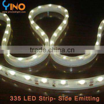 IP68 waterproof Side emitting LED Strip with 335 - 120LED per meter