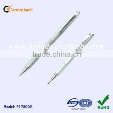 telescopic ball pen, metal pen